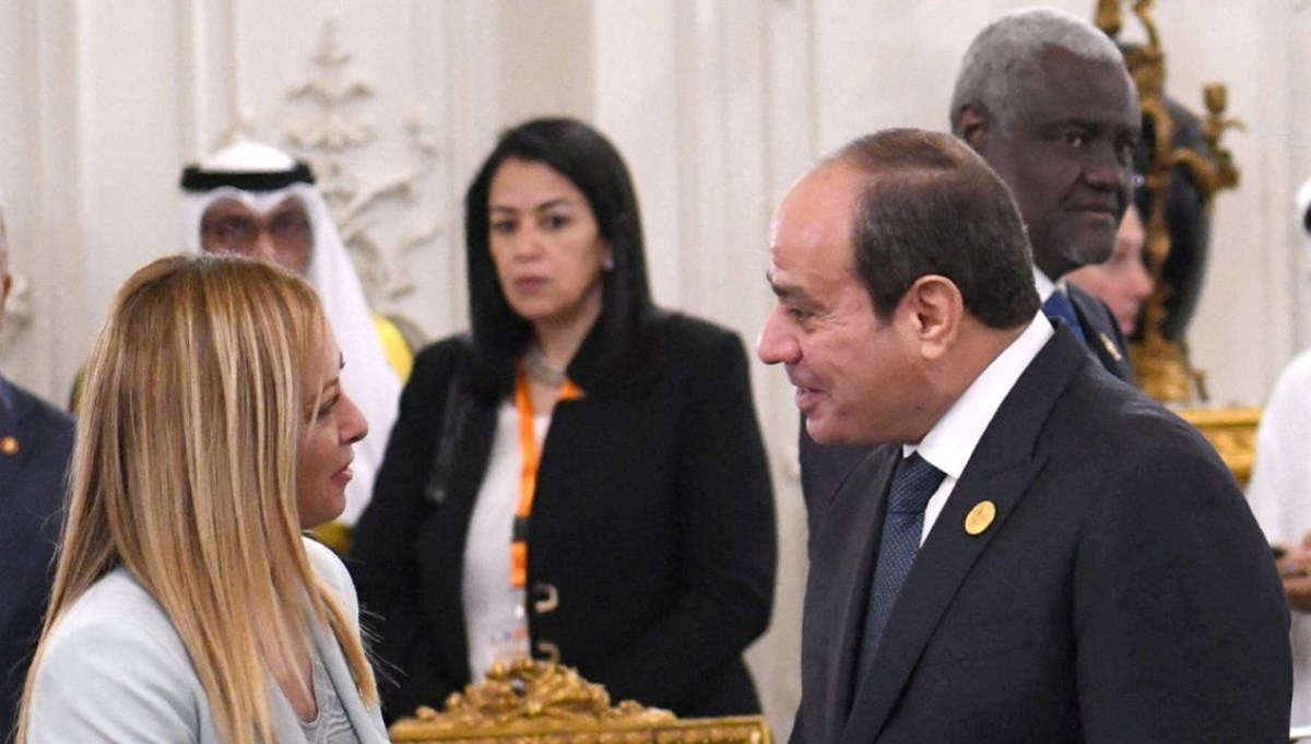 İtalya Başbakanı Meloni, Mısır ve Filistin liderleriyle görüştü