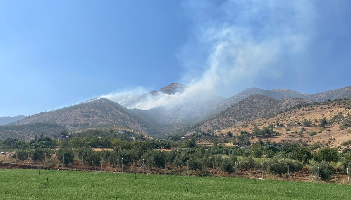 Kahramanmaraş’ta orman yangını