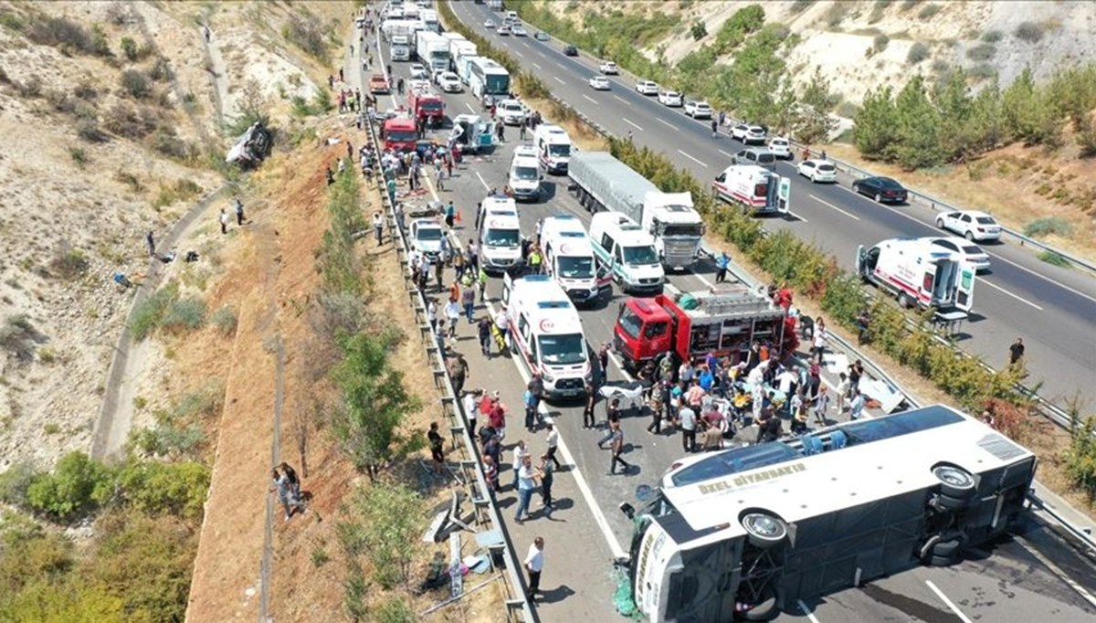 Gaziantep'teki katliam gibi kazada şoförden 