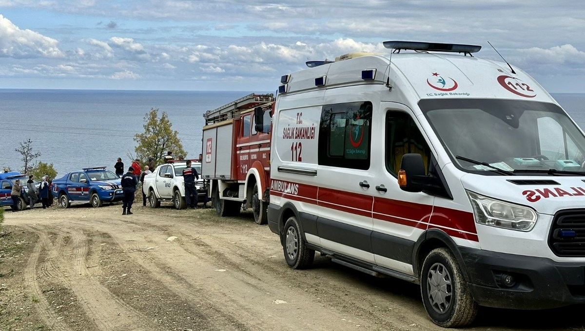 Sinop'ta uçurumdan düşen kişi hayatını kaybetti