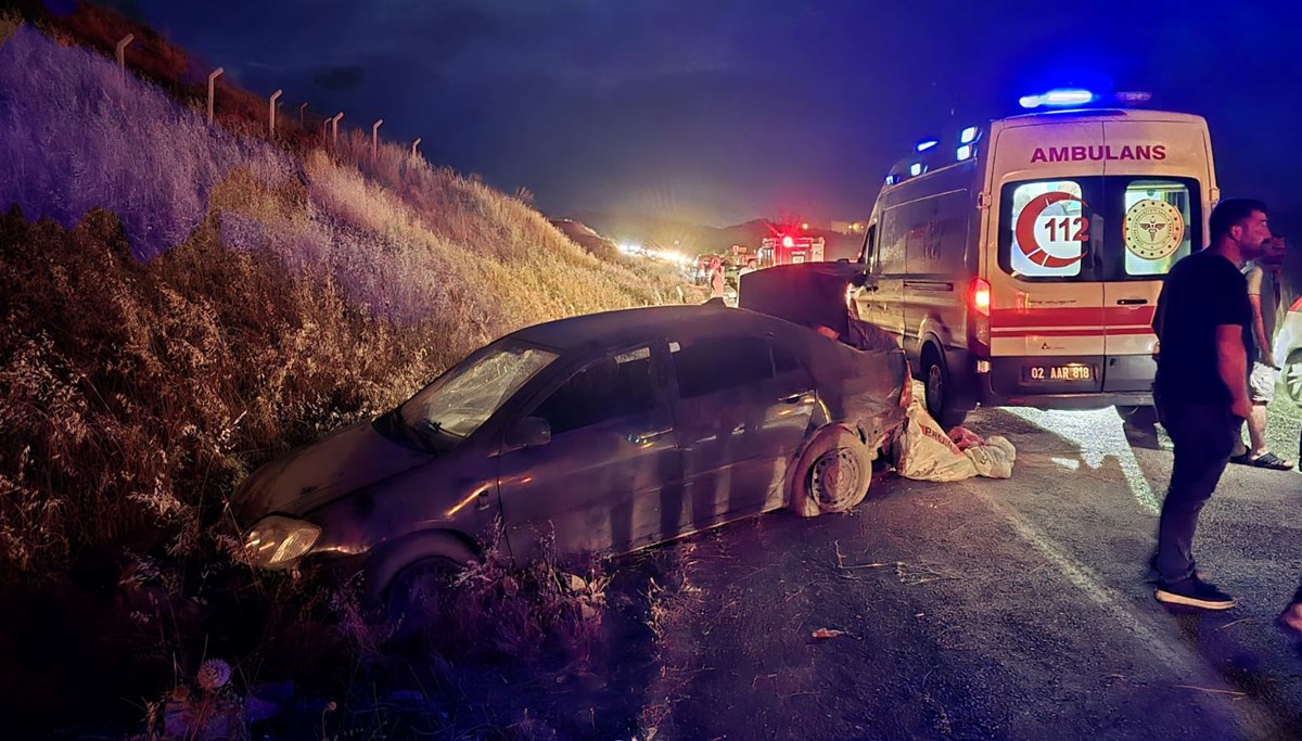 Adıyaman'da feci kaza: 1 ölü, 6 yaralı