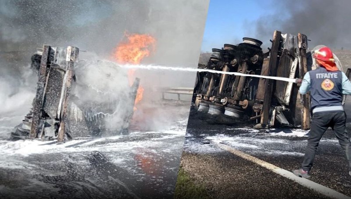 Şırnak'ta akaryakıt tankeriyle kamyonet çarpıştı: 2 ölü, 4 yaralı