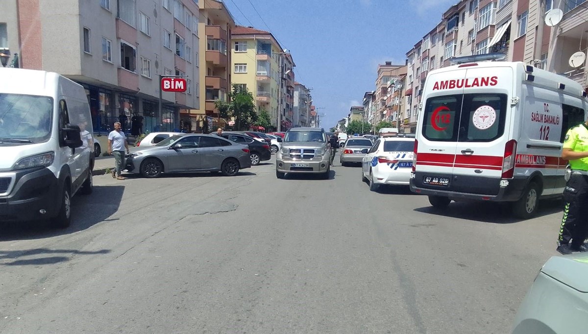 Ereğli'de trafik kazası:1 yaralı