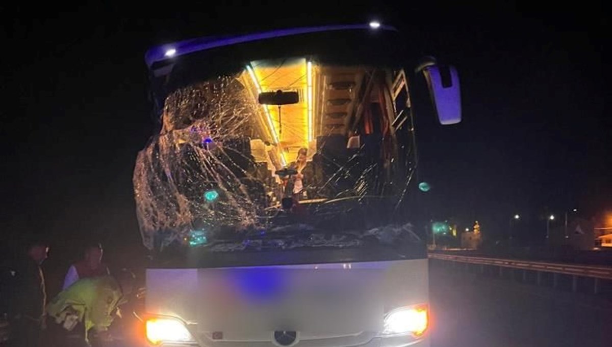 Çorum'da yolcu otobüsü kazası: Yaralılar var