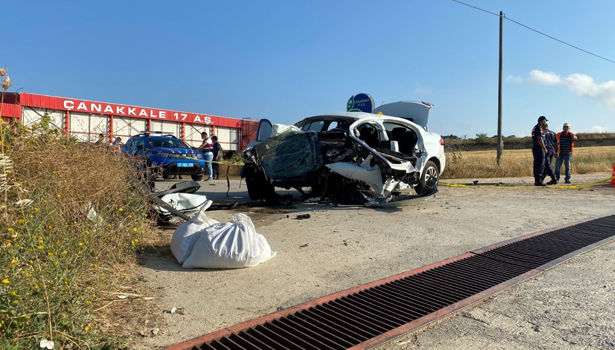 Feci kazada sürücü öldü, aracından çok sayıda uyuşturucu çıktı