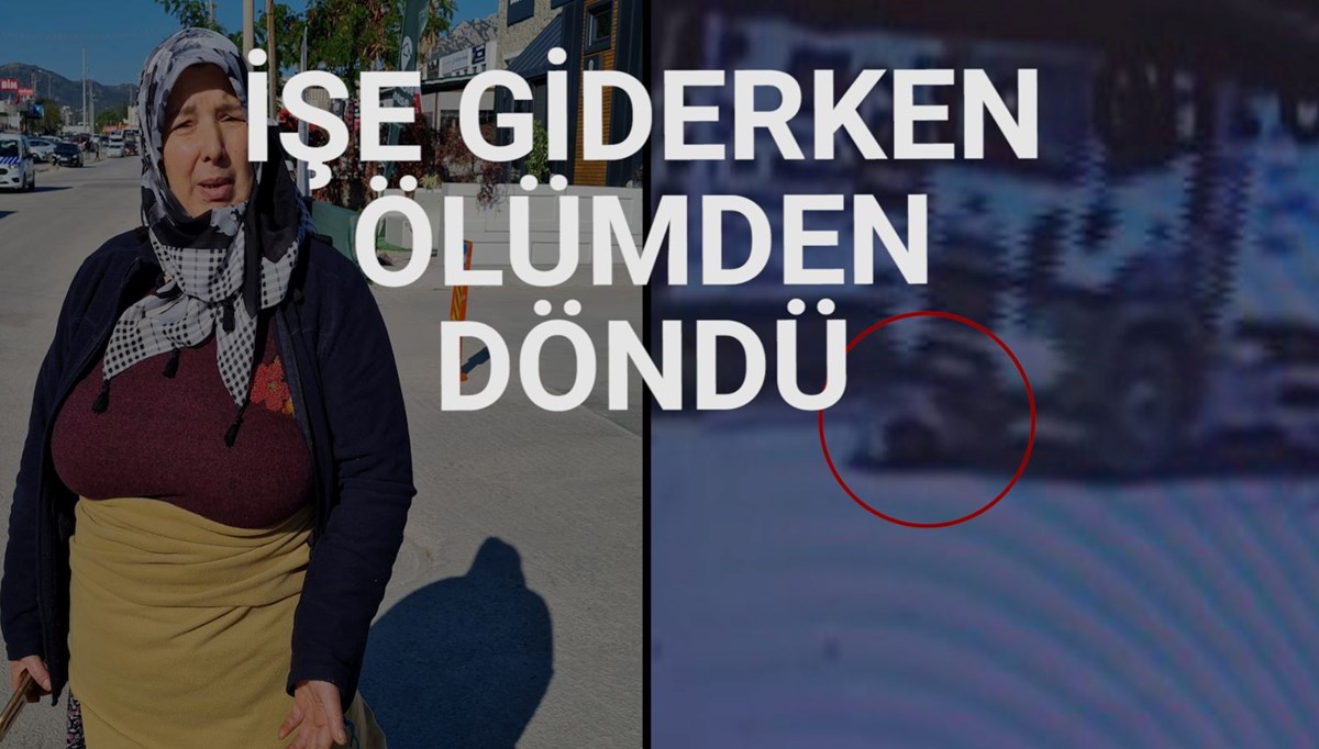 Çöp kamyonunun altında kalan kadının mucize kurtuluşu