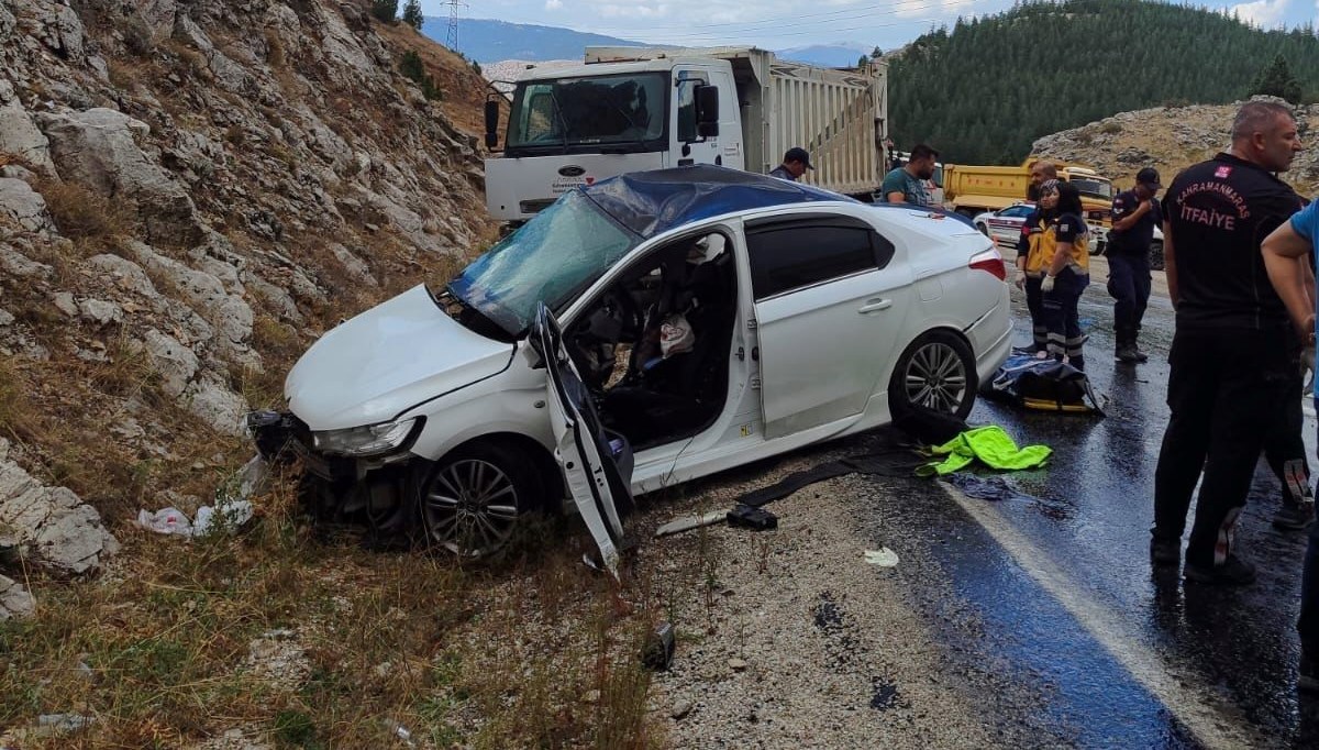 Kahramanmaraş'ta trafik kazası: İki sözleşmeli er hayatını kaybetti