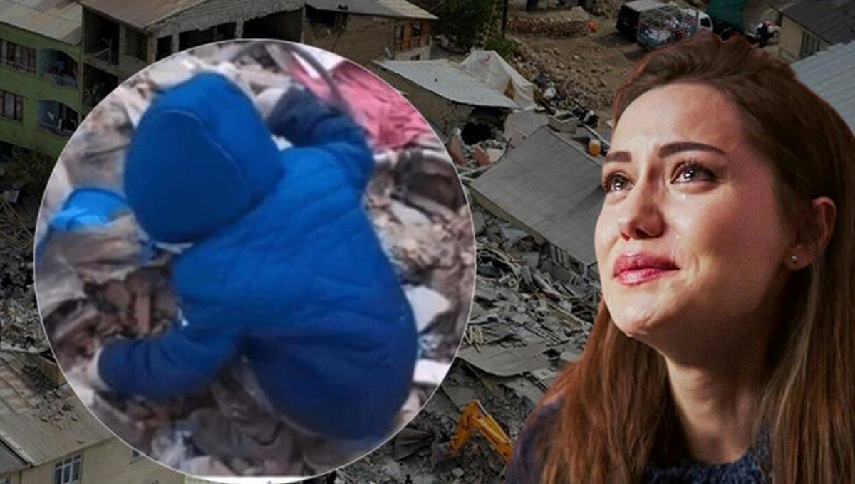 Fahriye Evcen'den depremzede çocuğa: Tüm dünya bir araya gelse onun yerini tutamayacak