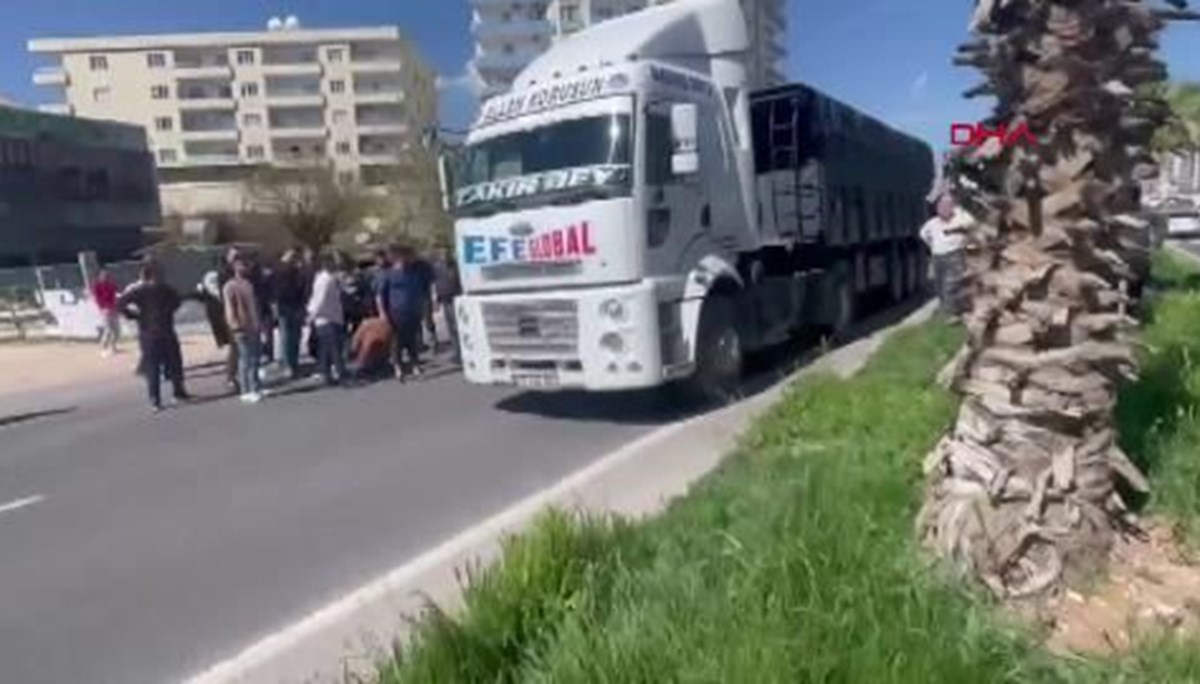 Mardin'de motosikletten düşen kadın ağır yaralandı