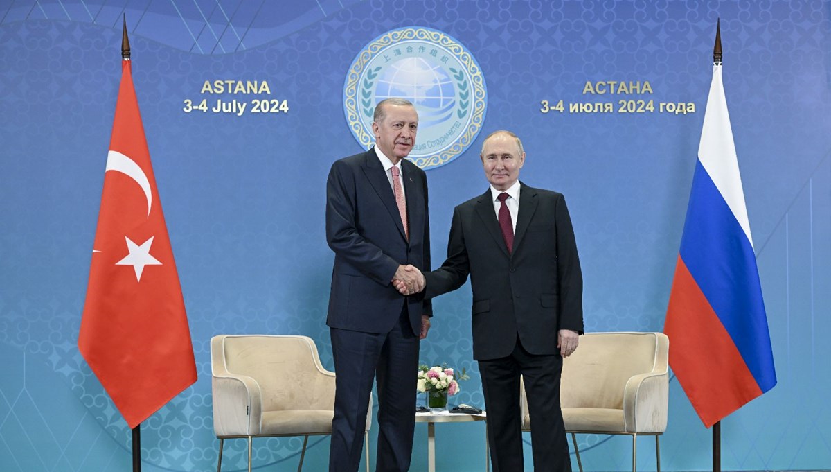 Cumhurbaşkanı Erdoğan, Astana'da Rus lider Putin'le görüştü | 