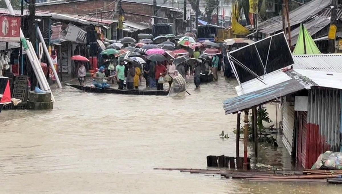 Bangladeş'te muson yağmurlarının yol açtığı sellerde ölenlerin sayısı 48'e çıktı