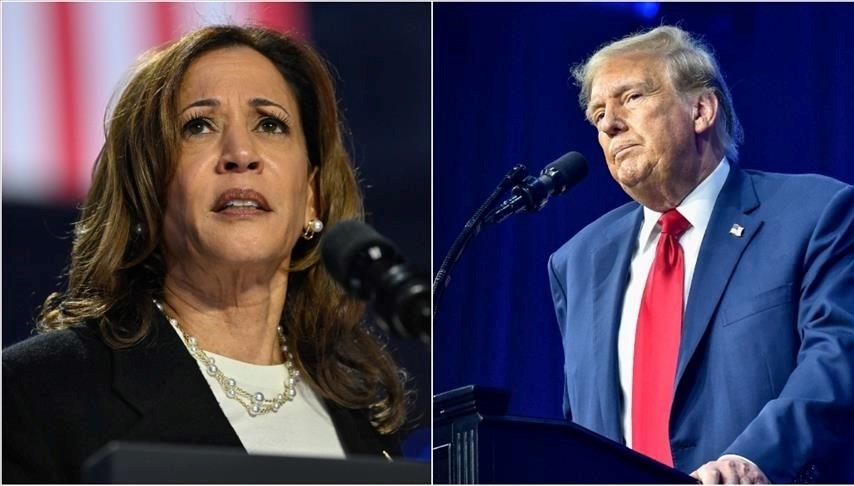 ABD'de başkanlık yarışı: Trump, Harris'in 2 puan önünde