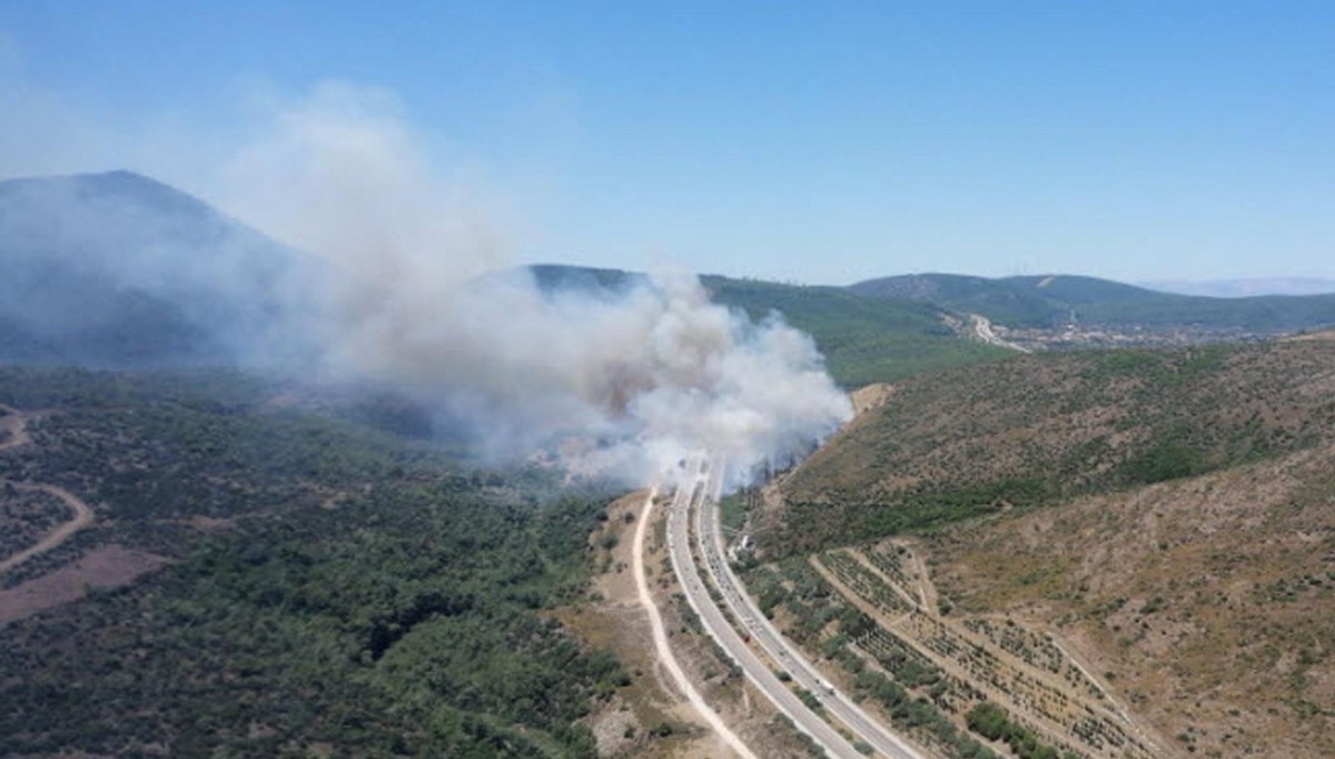 İzmir’de üç ayrı noktada orman yangını (Havadan ve karadan müdahale sürüyor)