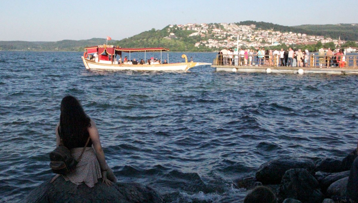 Sapanca’nın nüfusu bayram tatilinde 4 katına çıktı