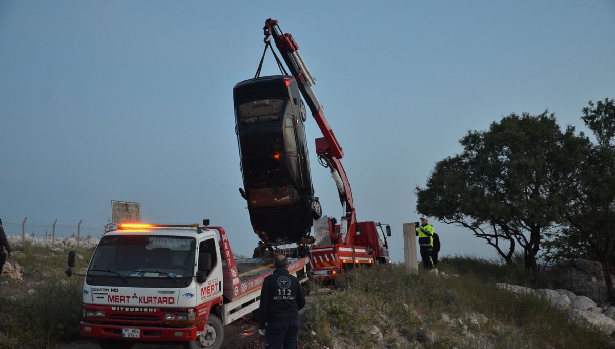 Karaman’da su kanalına düşen otomobilin sürücüsü öldü