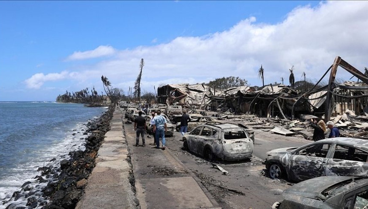 Hawaii'deki orman yangınları nedeniyle 850 kişiden haber alınamıyor