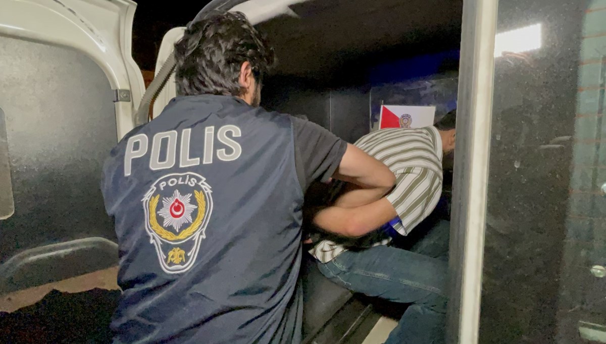 Polisten kaçan şüpheli, tabanca ve el bombasıyla yakalandı