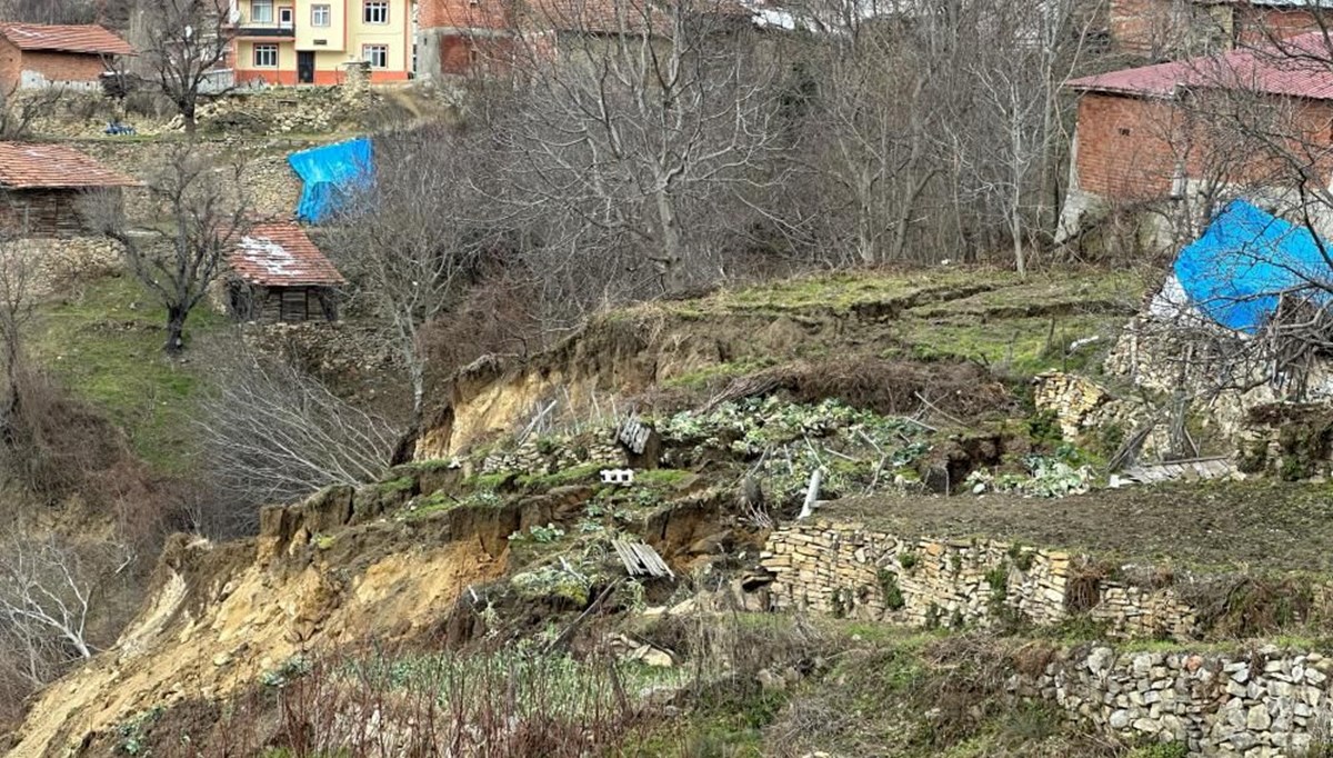 Tokat'ta heyelan: 39 hane boşaltıldı