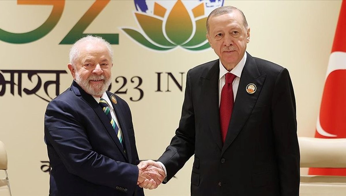Cumhurbaşkanı Erdoğan, Brezilyalı mevkidaşıyla görüştü