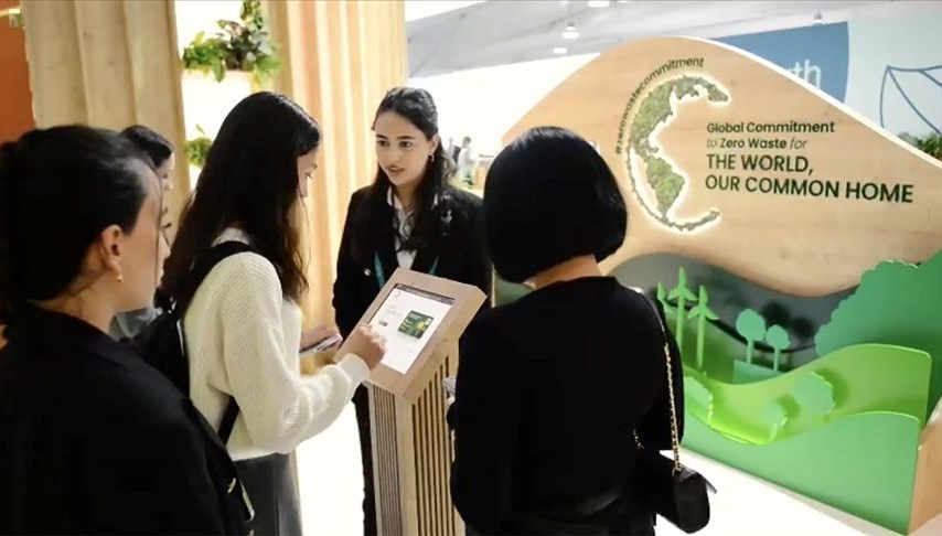 COP29'da Küresel Sıfır Atık İyi Niyet Beyanı'na büyük ilgi