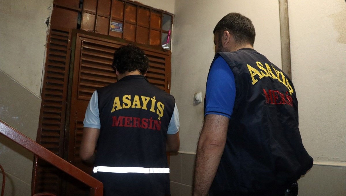 Mersin'de aranan şahıslar operasyonu: 84 gözaltı