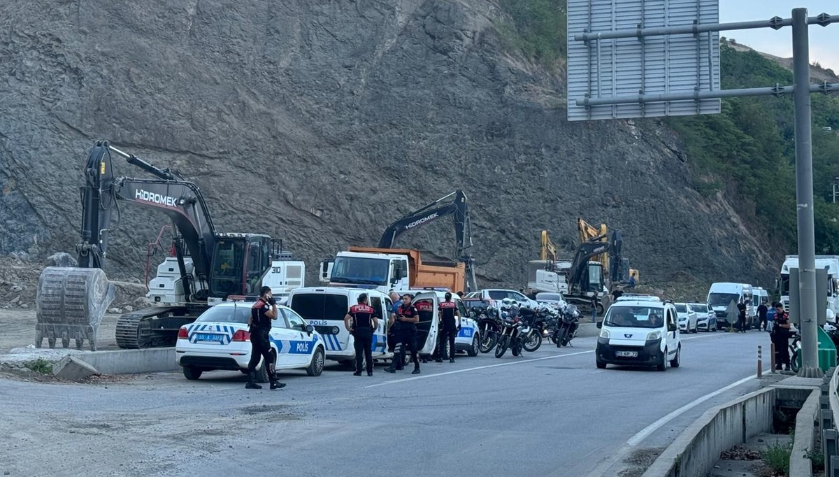 Samsun'da taş ocağında patlama: 4 yaralı