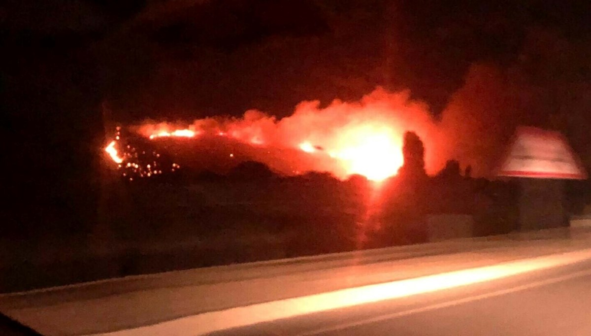 İzmir’de zeytinlikte çıkan yangına müdahale eden işçiden acı haber