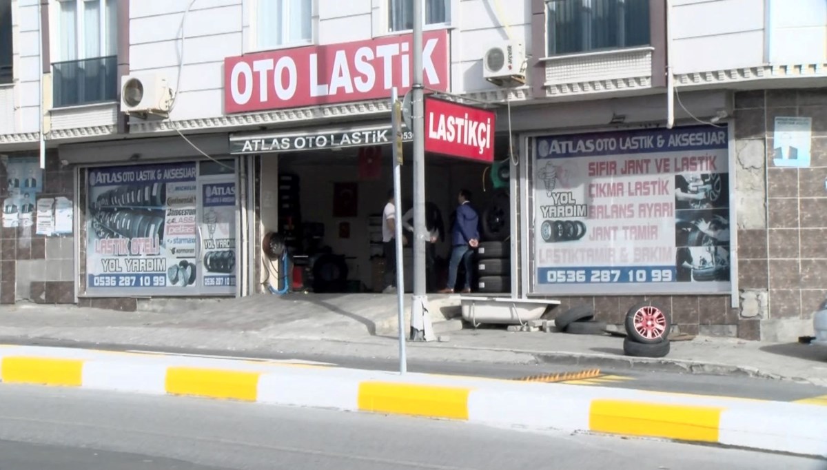 Esenyurt’taki lastikçinin bulunduğu yer sosyal medyada viral oldu | “4 günde 200 lastik değiştirdik”