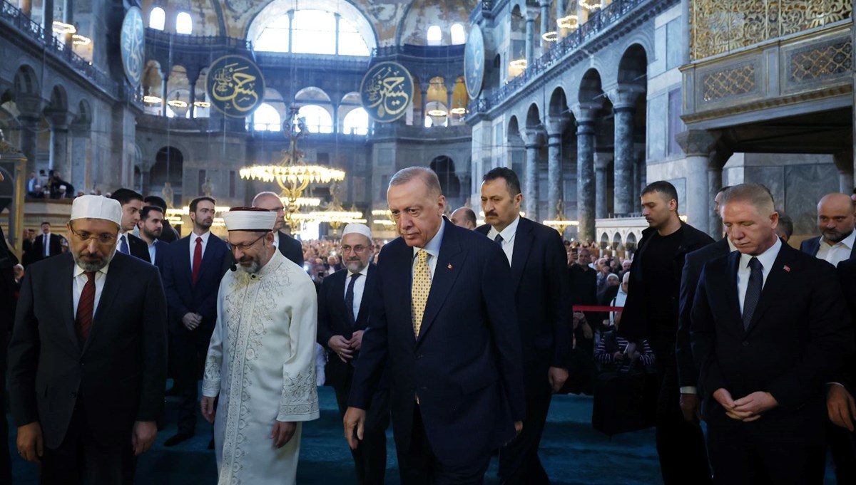 Cumhurbaşkanı Erdoğan'dan Topkapı Sarayı’na ziyaret