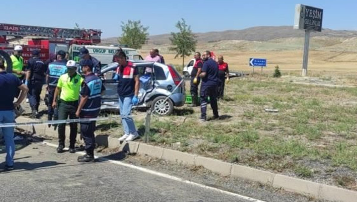 Nevşehir'de trafik kazası: 1 ölü, 4 yaralı