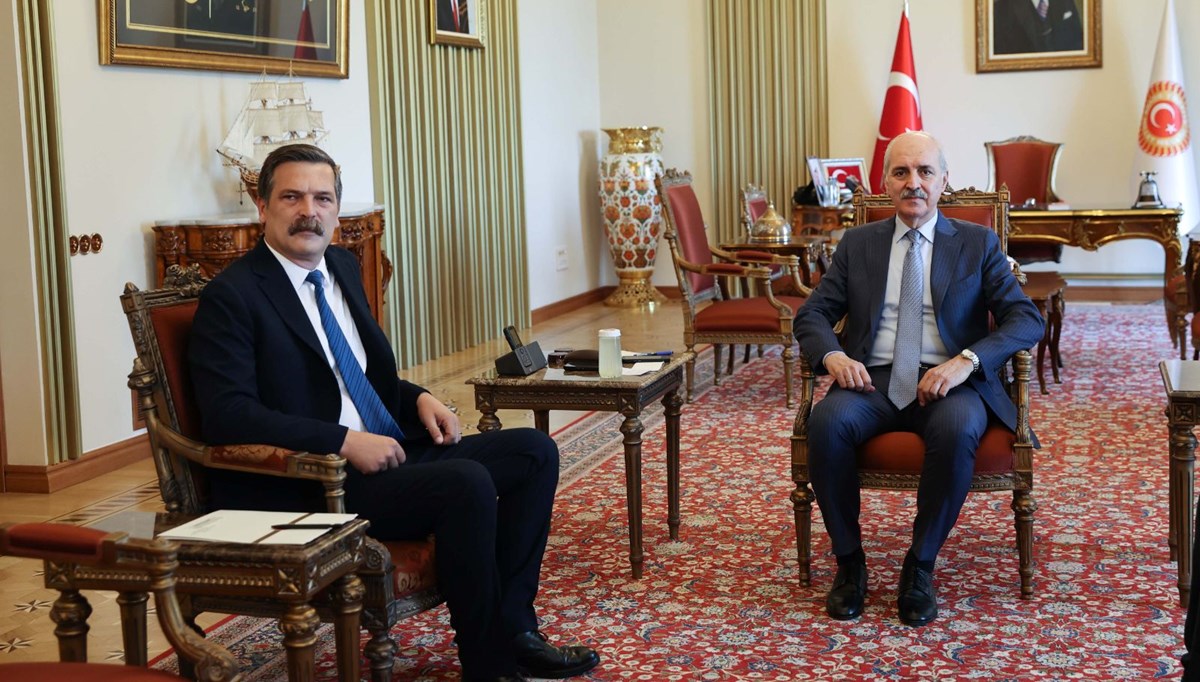 Numan Kurtulmuş’tan yeni anayasa mesaisi: TİP ve EMEP’le görüştü