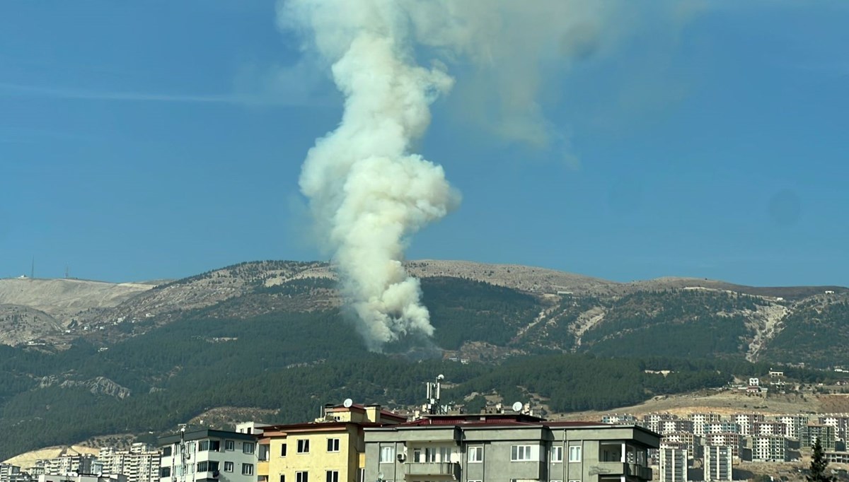 Kahramanmaraş'ta orman yangını