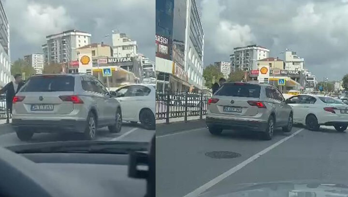 İstanbul'da trafikte bıçaklı saldırı