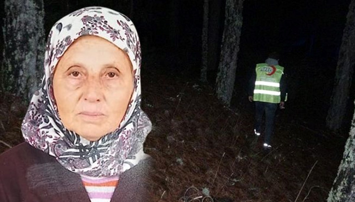 Muğla’da mantar toplamaya giden yaşlı kadın dağda kayboldu