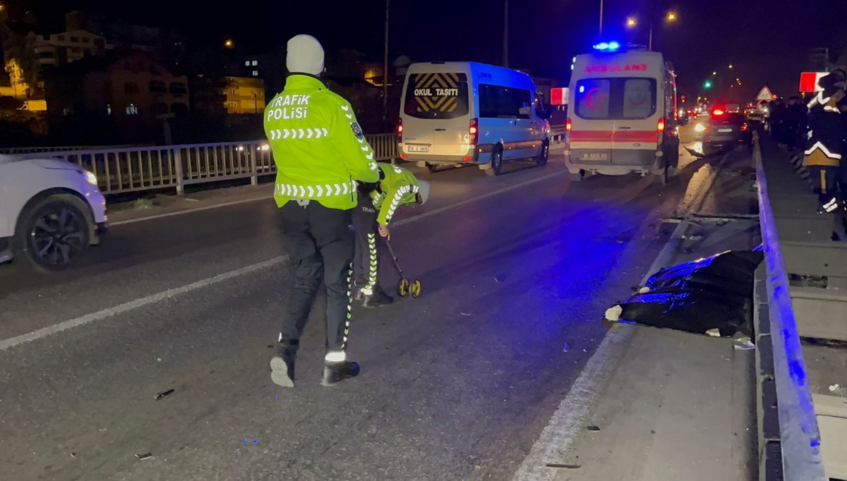 Bursa'da feci kaza | Lastik değiştiren kişilere otomobil çarptı: 1 ölü, 2 yaralı