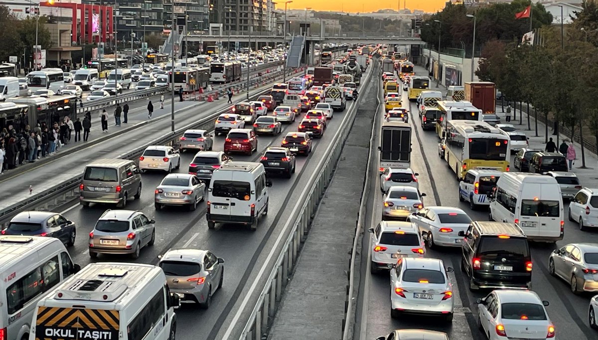 İstanbul trafiğinde 