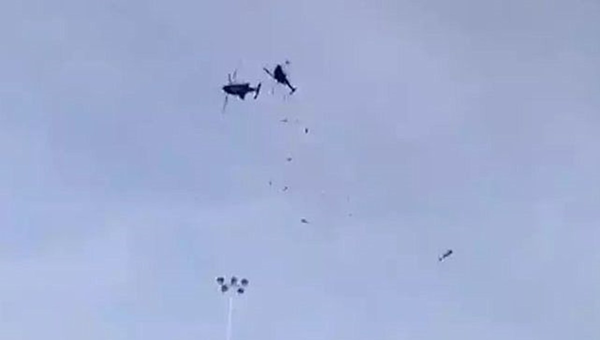 Malezya'da 2 askeri helikopter çarpıştı: 10 kişi hayatını kaybetti