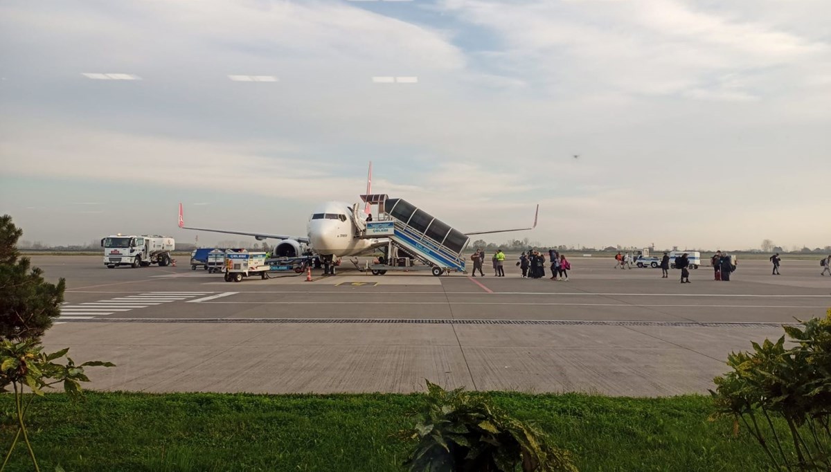 Samsun-Çarşamba Havalimanı'ndan 829 binden fazla yolcu uçtu