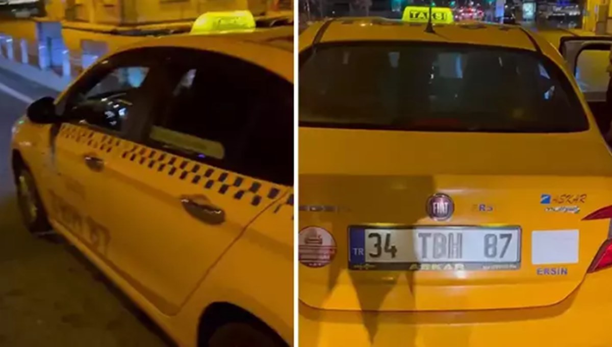 İstanbul'da taksimetre açmadan müşteriden bin lira istedi