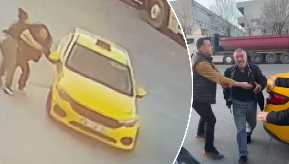 İstanbul'da taksiciden aracı teklemeyen anne-kıza İngiliz anahtarıyla karşılık